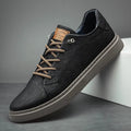 Men's Italian Leather Lace-Up Dress Shoes with Cushioned Sole