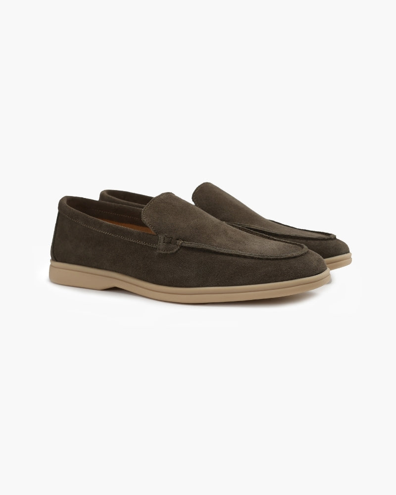 Men's Suede Venetian Loafer Slip-On in EU Sizes 39–48