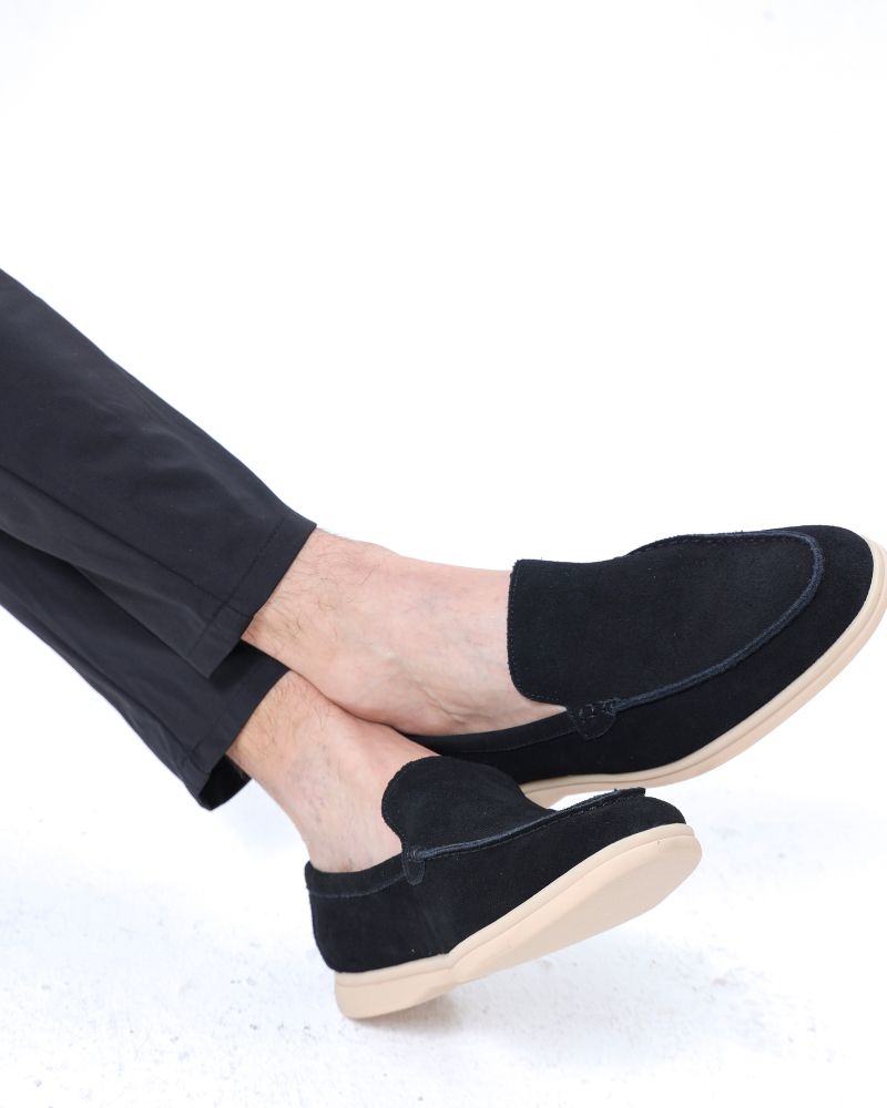 Men's Suede Venetian Loafer Slip-On in EU Sizes 39–48