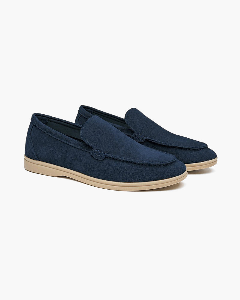 Men's Suede Venetian Loafer Slip-On in EU Sizes 39–48