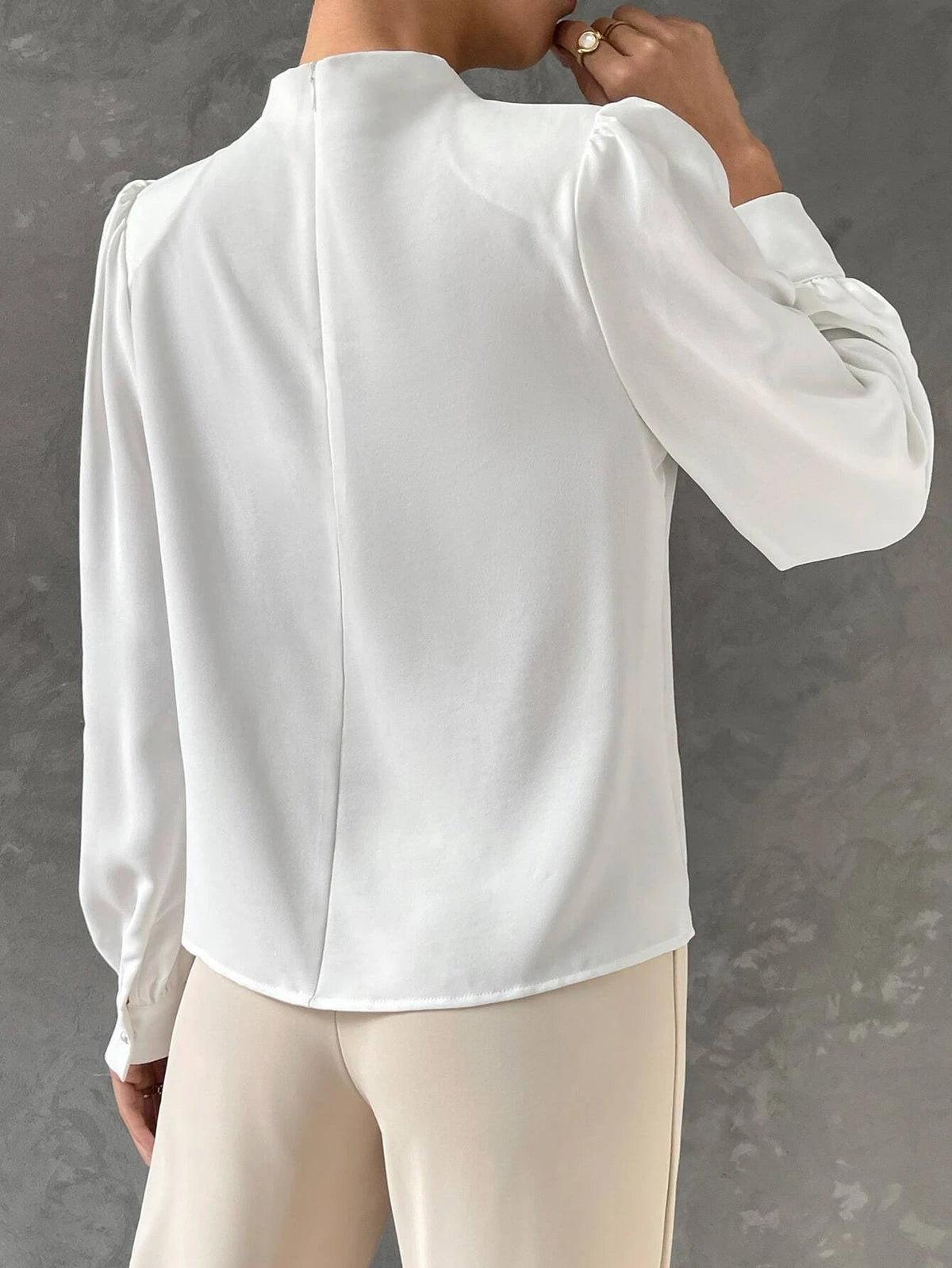 Women's Bishop Sleeve Blouse product photo