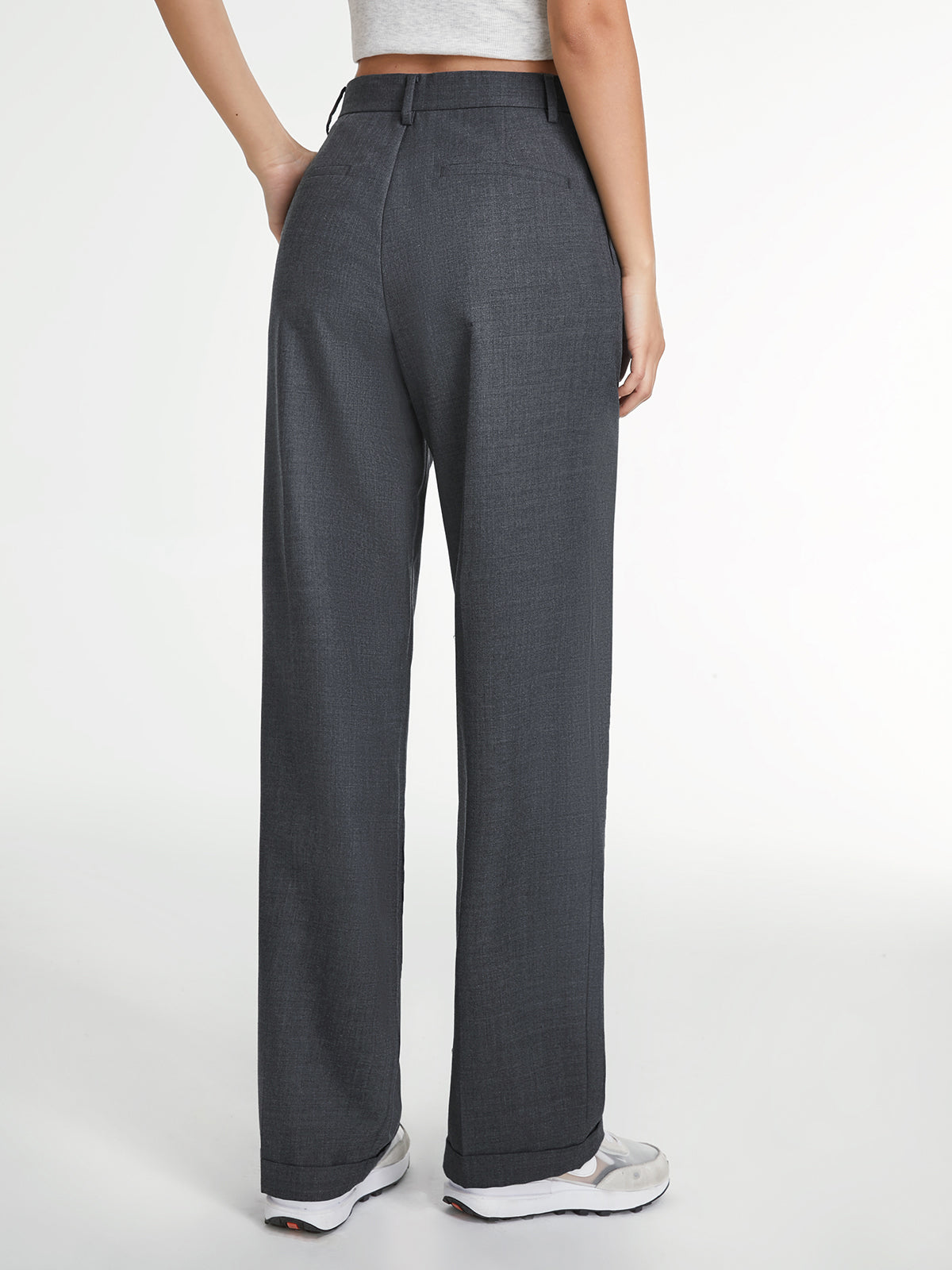 Women's Tailored Straight-Leg Dress Pants product photo